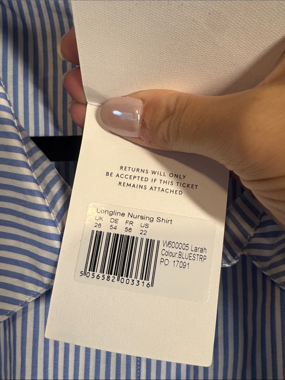 NWT Seraphine Curve Larah Maternity Nursing Top - Picture 6 of 10